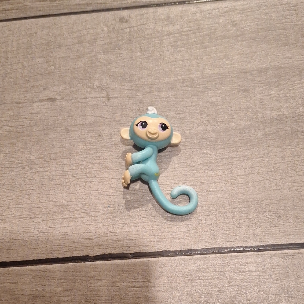 💐Mini Fingerling Blue Monkey Toy
